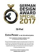 German Design Award Qi-Pad