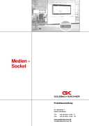 Technisches Datenblatt Mediensockel