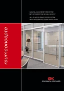 Ganzglas-Schallschutz-Schiebetür