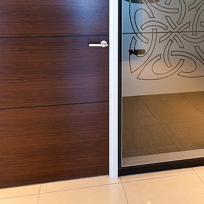 Türelement, raumhoch