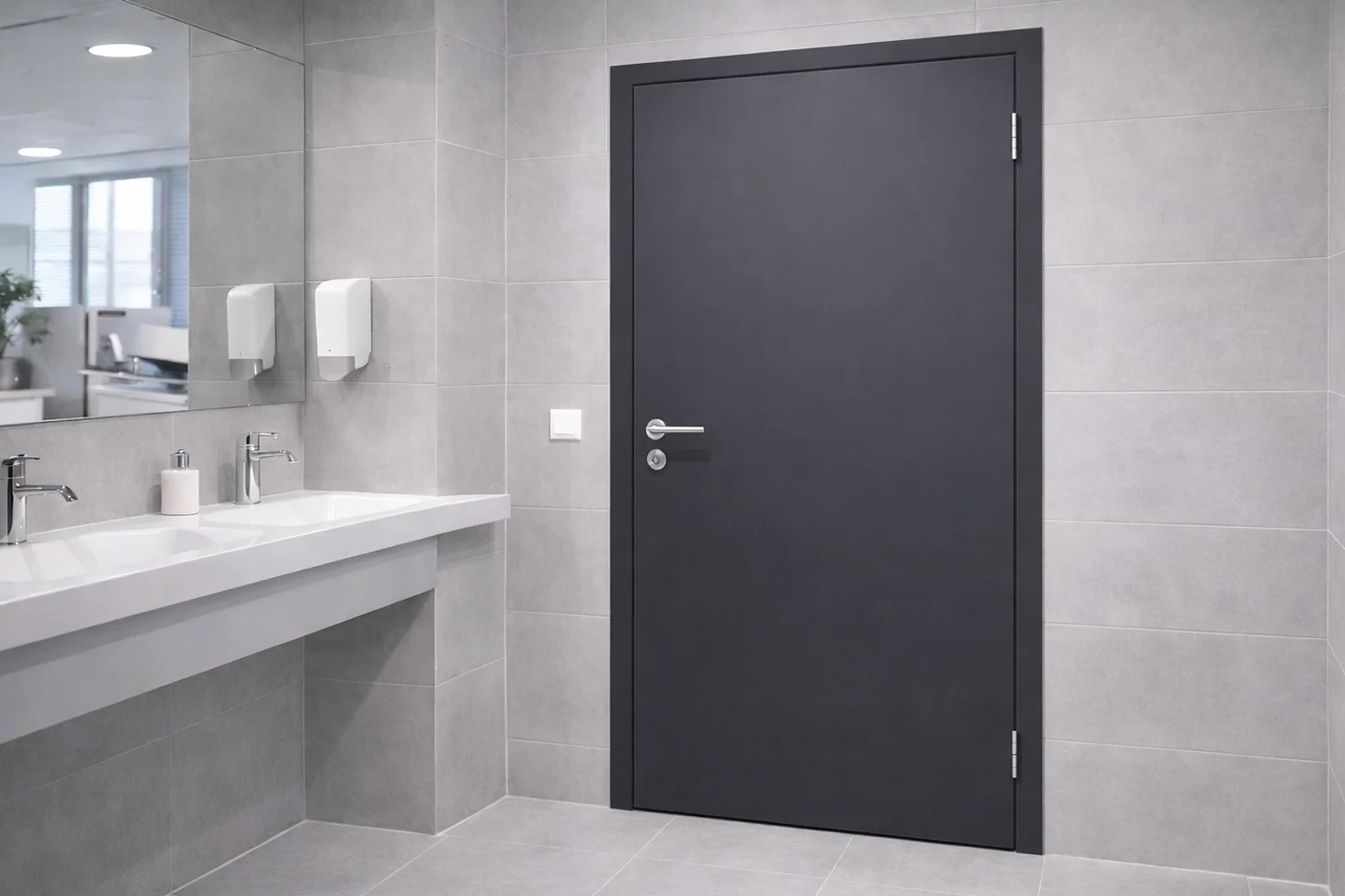 Moisture-resistant door