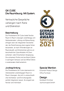 German Design Award GK Cube