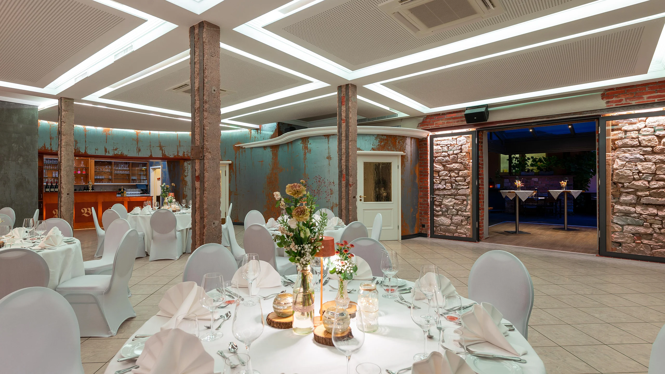 Destille, Veranstaltungsräume für Events, z.B. Brennabende, Hochzeiten u.a.