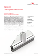  Einscheiben-Verglasung T46 EI30
