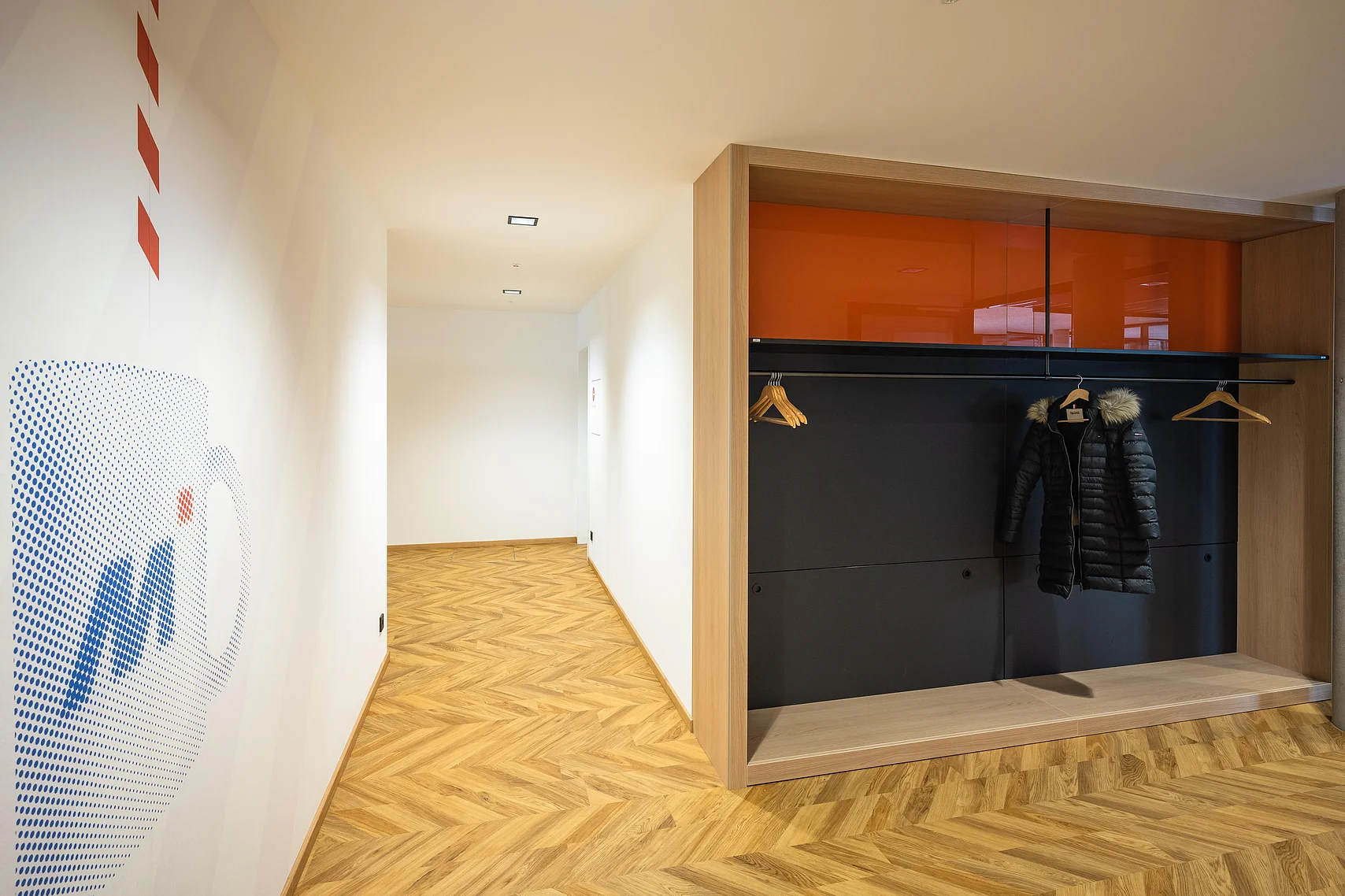 Garderobeneinbau, individuell geplant