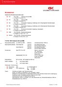 Technisches Datenblatt Brandschutz