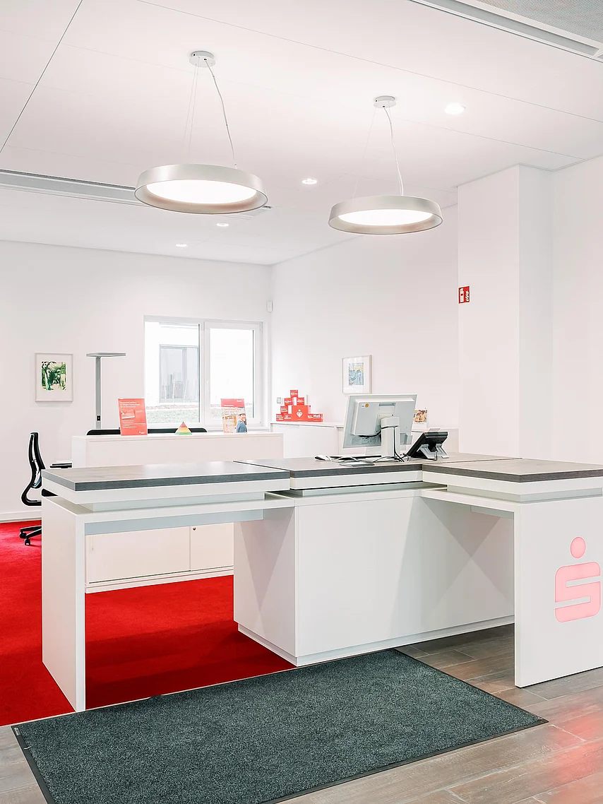 Kommunikationszonen mit Sondermöbeln