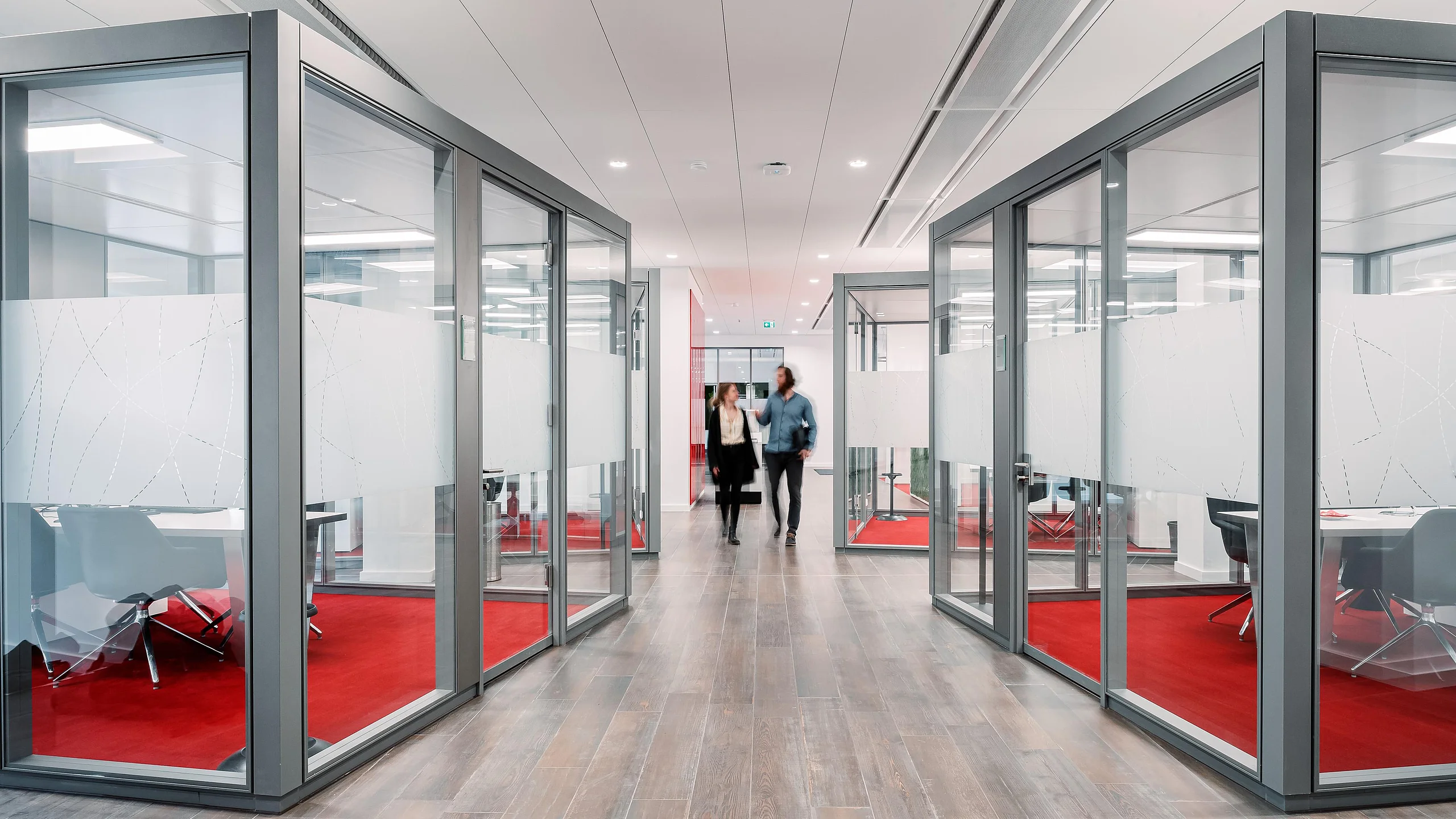 Raum-in-Raum Lösungen mit Trennwandsystem T35