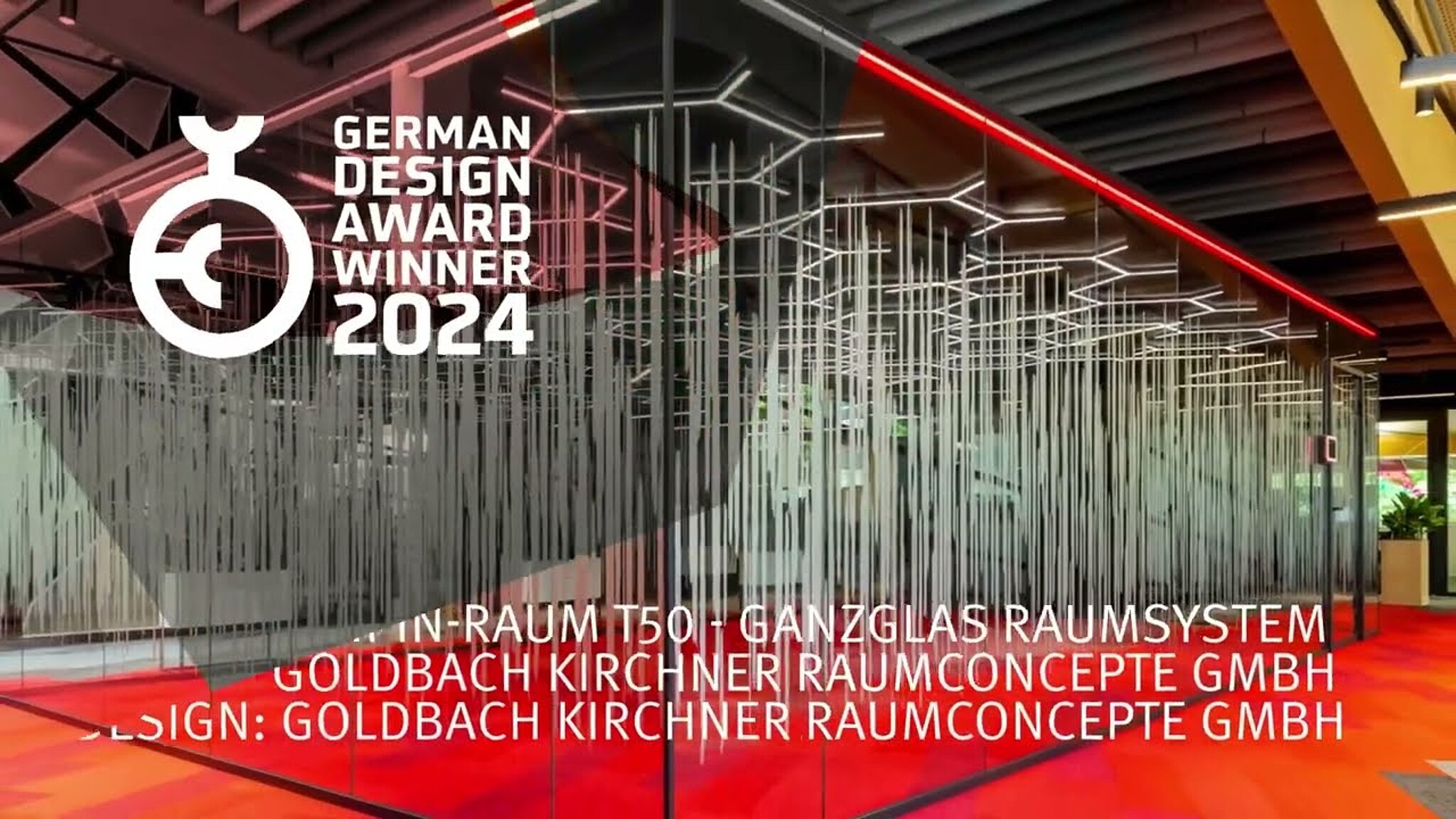 Goldbach Kirchner mit dem German Design Award 2024 ausgezeichnet